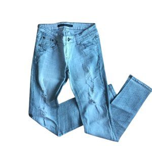 Urban Behaviour Destroyed Stretchy Skinny Jeans